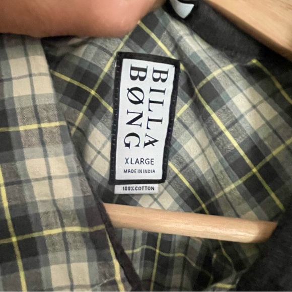 Billabong Mens Long Sleeve Button Down Casual Long Sleeve Collar Shirt Size XL - Picture 3 of 4